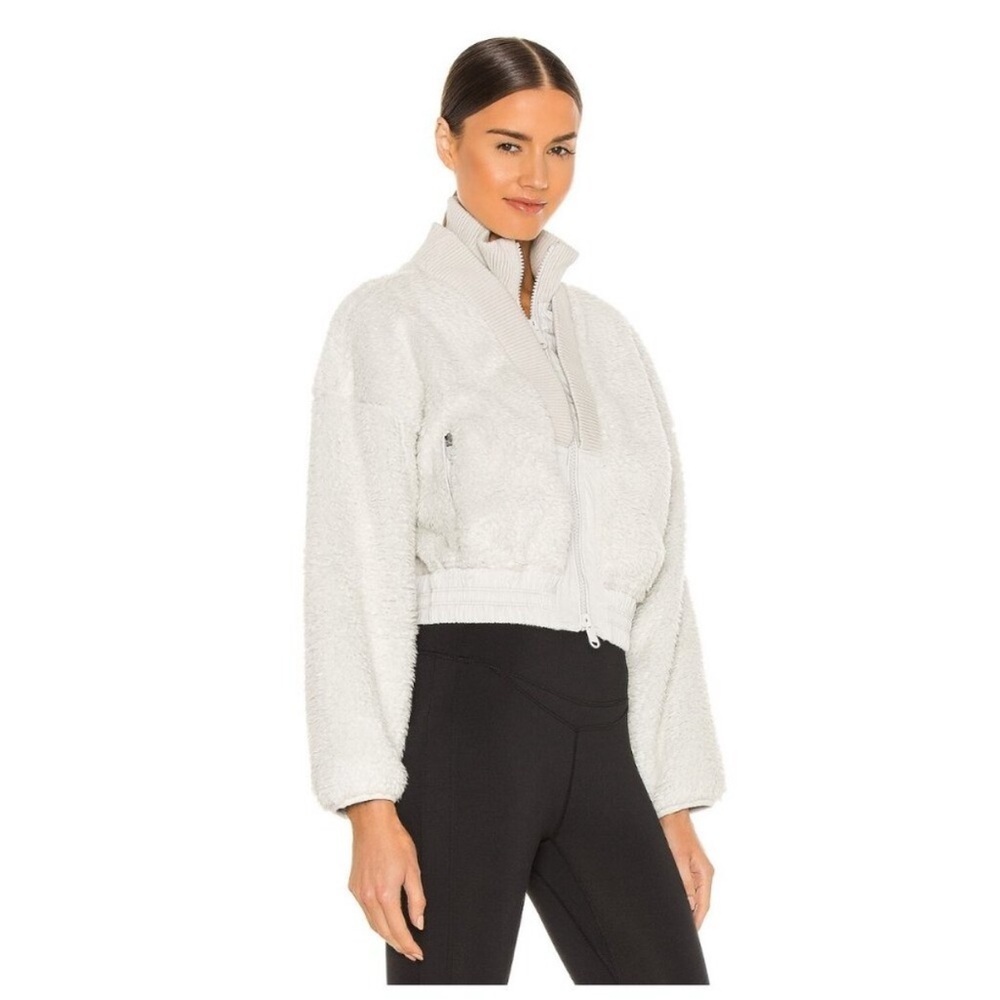 FREE PEOPLE Movement Gear Up Sherpa Teddy Fleece Jacket - Picture 5 of 10